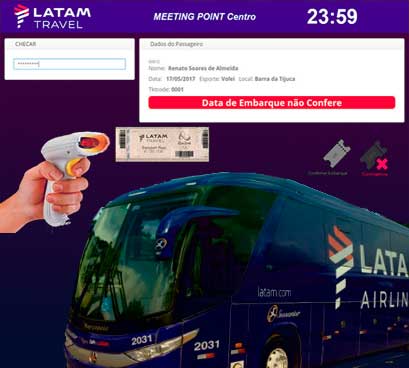 Controle de Embarque LATAM